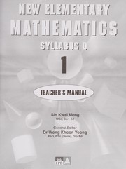 Cover of New elementary mathematics syllabus D. by Sin Kwai Meng