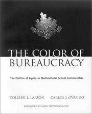 Front cover of The color of bureaucracy by Colleen L. Larson