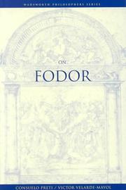 Cover of On Fodor by Consuelo Preti