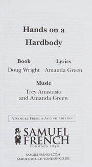 Cover of Hands on a hardbody by Wright, Doug
