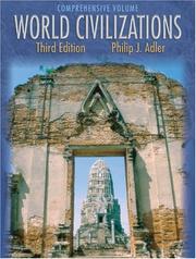 Front cover of World civilizations by Philip J. Adler
