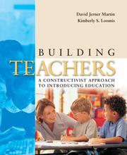 Front cover of Building teachers by David Jerner Martin