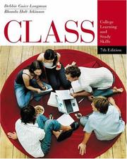 Cover of College learning and study skills by Debbie Guice Longman