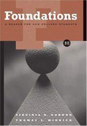Cover of Foundations by Virginia N. Gordon