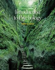 Cover of Introduction to Psychology by James W. Kalat