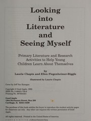 Front cover of Looking into Literature and Seeing Myself/Workbook by Laurie Chapin
