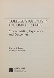 Cover of College students in the United States by Kristen A. Renn