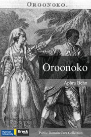 Cover of Oroonoko by Aphra Behn