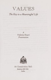 Cover of Values by (anthology)