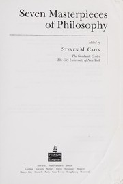 Front cover of Seven masterpieces of philosophy by Steven M. Cahn