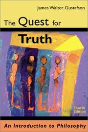 Cover of The quest for truth by James Walter Gustafson
