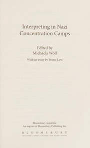 Front cover of Interpreting in Nazi concentration camps by Michaela Wolf
