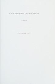 Cover of Acrux Manor by Alexander Oladokun