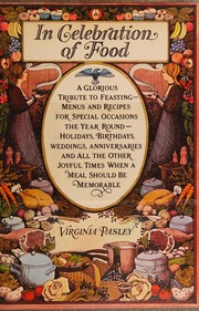 Front cover of In celebration of food by Virginia Pasley
