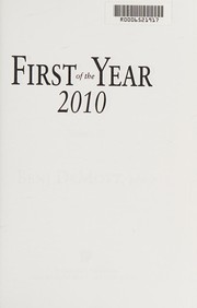 Front cover of First of the Year 2010 by Benj DeMott