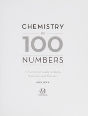 Front cover of Chemistry in 100 Numbers by Joel Levy