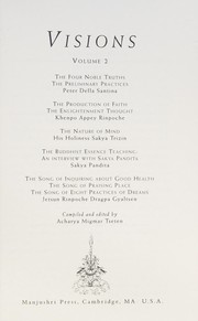Cover of Visions by Migmar Tseten