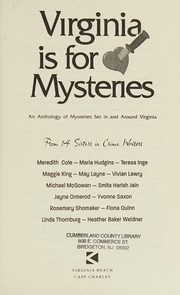 Front cover of Virginia Is for Mysteries by Sisters in Crime