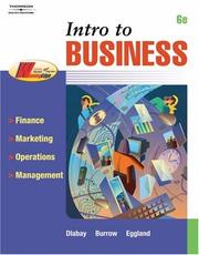 Cover of Intro to Business by Les R. Dlabay