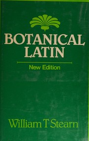 Cover of Botanical Latin by William Thomas Stearn