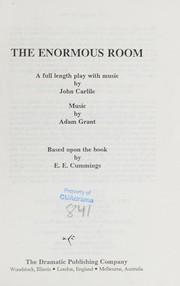 Cover of The enormous room by John Carlile