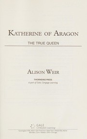 Cover of Katherine of Aragon by Alison Weir
