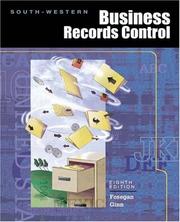 Front cover of Business Records Control, CYRT Update by Joseph S. Fosegan