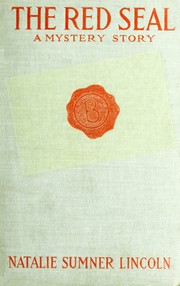 Front cover of The Red Seal by Natalie Sumner Lincoln