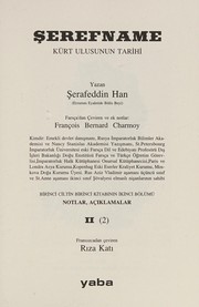 Cover of Şerefname by Sharaf Khān Bidlīsī