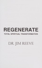 Cover of Regenerate by Reeve, Jim Dr