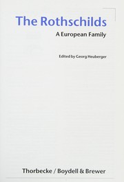 Cover of The Rothschilds by Georg Heuberger