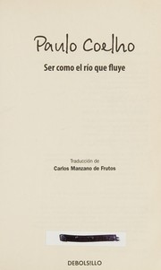 Cover of Ser como el río que fluye by Paulo Coelho
