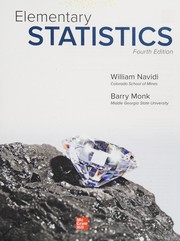 Cover of Elementary statistics by William Cyrus Navidi