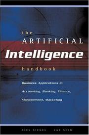 Cover of The artificial intelligence handbook by Joel G. Siegel