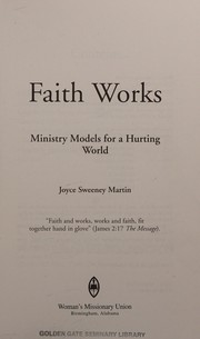 Front cover of Faith works by Joyce Sweeney Martin