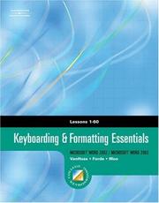 Cover of Keyboarding & formatting essentials by Susie H. VanHuss, PhD