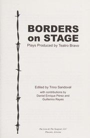 Cover of Borders on stage by Trino Sandoval