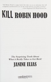 Front cover of Kill Robin Hood by Janine Elias