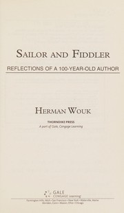 Cover of Sailor and fiddler by Herman Wouk