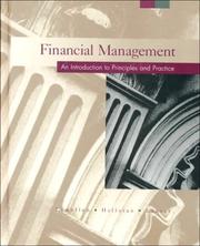 Front cover of Financial management by Wilbur G. Lewellen