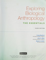 Cover of Exploring biological anthropology by Craig B. Stanford