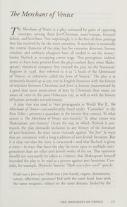 Front cover of Merchant of Venice by William Shakespeare