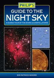 Front cover of Philip's guide to the night sky by Patrick Moore