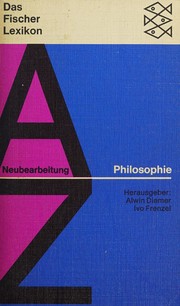 Cover of Philosophie by Alwin Diemer
