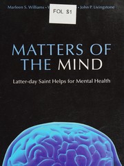 Front cover of Matters of the mind by Marleen S Williams