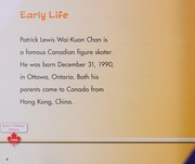 Cover of Patrick Chan by Jennifer Sutoski