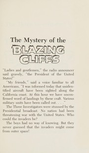 Cover of The Mystery of the Blazing Cliffs by M. V. Carey