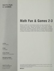 Cover of Math fun and games ... by Ruth Herlihy