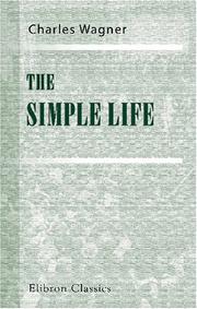 Cover of The Simple Life by Charles Wagner