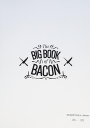 Front cover of Big Book of Bacon by Jennifer L. S. Pearsall